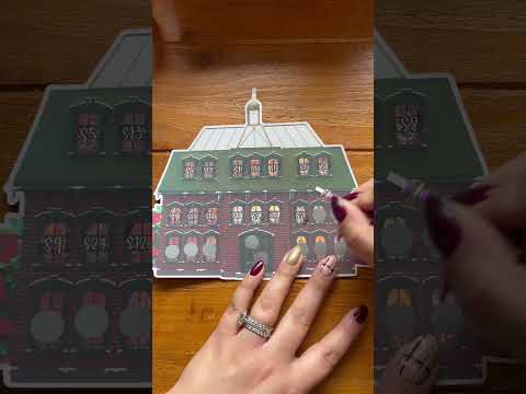 11 Days Til Christmas Advent Scratch off from @JanellRaeBudgets