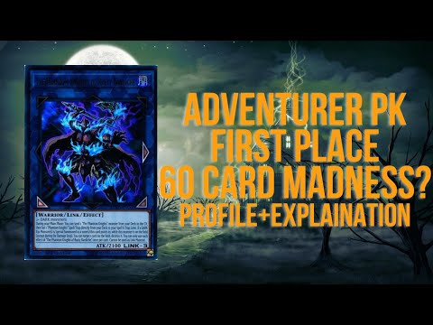 CRAZY 1ST PLACE 60 CARD ADVENTURER PHANTOM KNIGHT DECK PROFILE - Yugioh March 2022 Format! ft. Andy