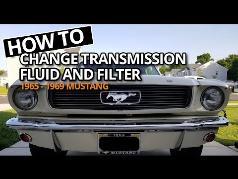 How to Change 1965-1969 Ford Mustang C4 Transmission Filter and Fluid