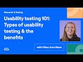 Usability testing 101: Types of usability testing & the benefits | Maze