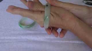How to Put On or Take Off a Too Small Tight Jade Bangle Bracelet - Jade Heaven