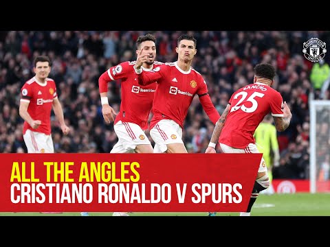 All the Angles | Cristiano Ronaldo's Stunning Opening Goal v Spurs | Manchester United
