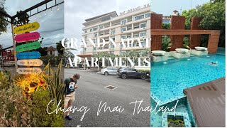 Grand Napat Apartments Chiang Mai 🏡 Family-Friendly Stay | Pool, Gym & Street Fo