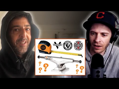 Frank Gerwer erklärt, warum Skateboard-Achsen unterschiedlich groß sind