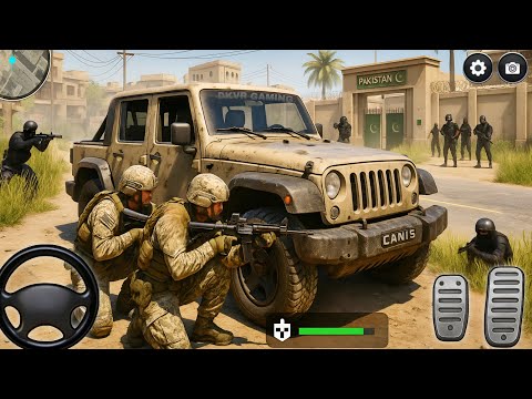 US Military Army Truck Driving Games - Off-road Army Truck Driving Simulator 3d - Android Gameplay