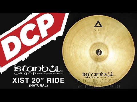 Istanbul Agop Xist Natural Ride Cymbal 20" image 2