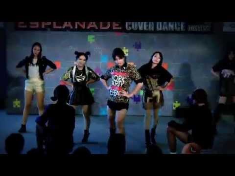 "4tiny" cover "Whatcha Doin' Today" (4minute) @ audition "Esplanade Cover Dance Contest"
