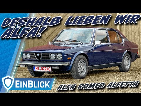 Den MUSS man LIEBEN! Alfa Romeo Alfetta (1980) - Der "KLEINE" mit den großen Überraschungen