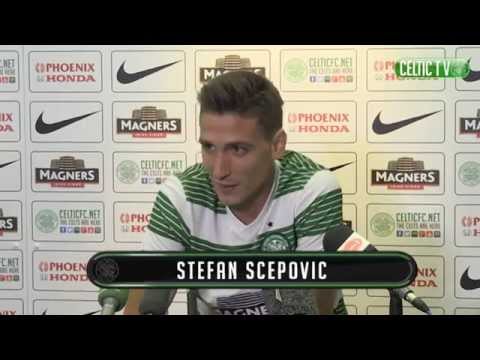 Celtic FC - Stefan Scepovic Signing Media Conference