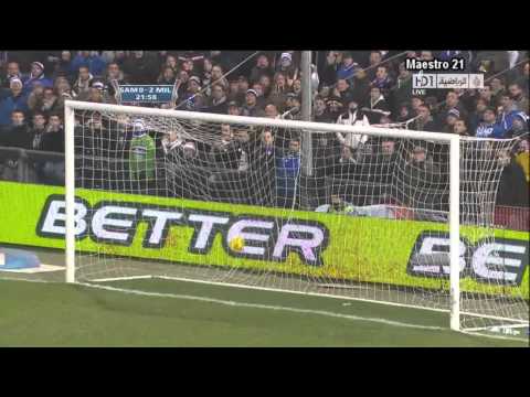 Highlights Sampdoria 1-2 AC Milan - 26/01/2011