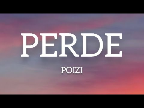 POIZI - PERDE (Sözleri/Lyrics)(مترجمة)
