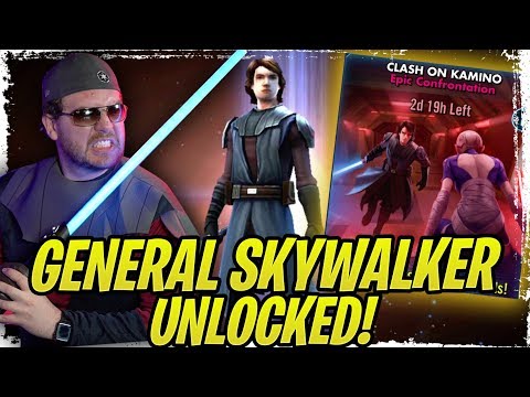 General Skywalker Unlocked! Clash on Kamino Epic Confrontation Strategy Guide! | SWGoH