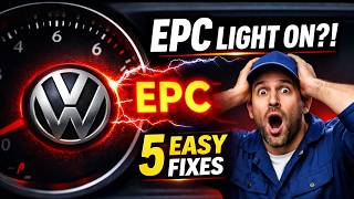 VW EPC Light ON? Top 5 Causes & Easy Fixes (Volkswagen EPC Warning Explained)