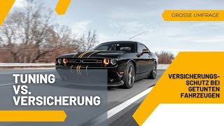 Tuning kann deine Versicherungskosten erhöhen - Was du dringend beacht