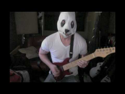 mr.panda working on a tune