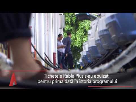 Stiri Mediafax 12 Iulie - Tichetele Rabla Plus s-au epuizat