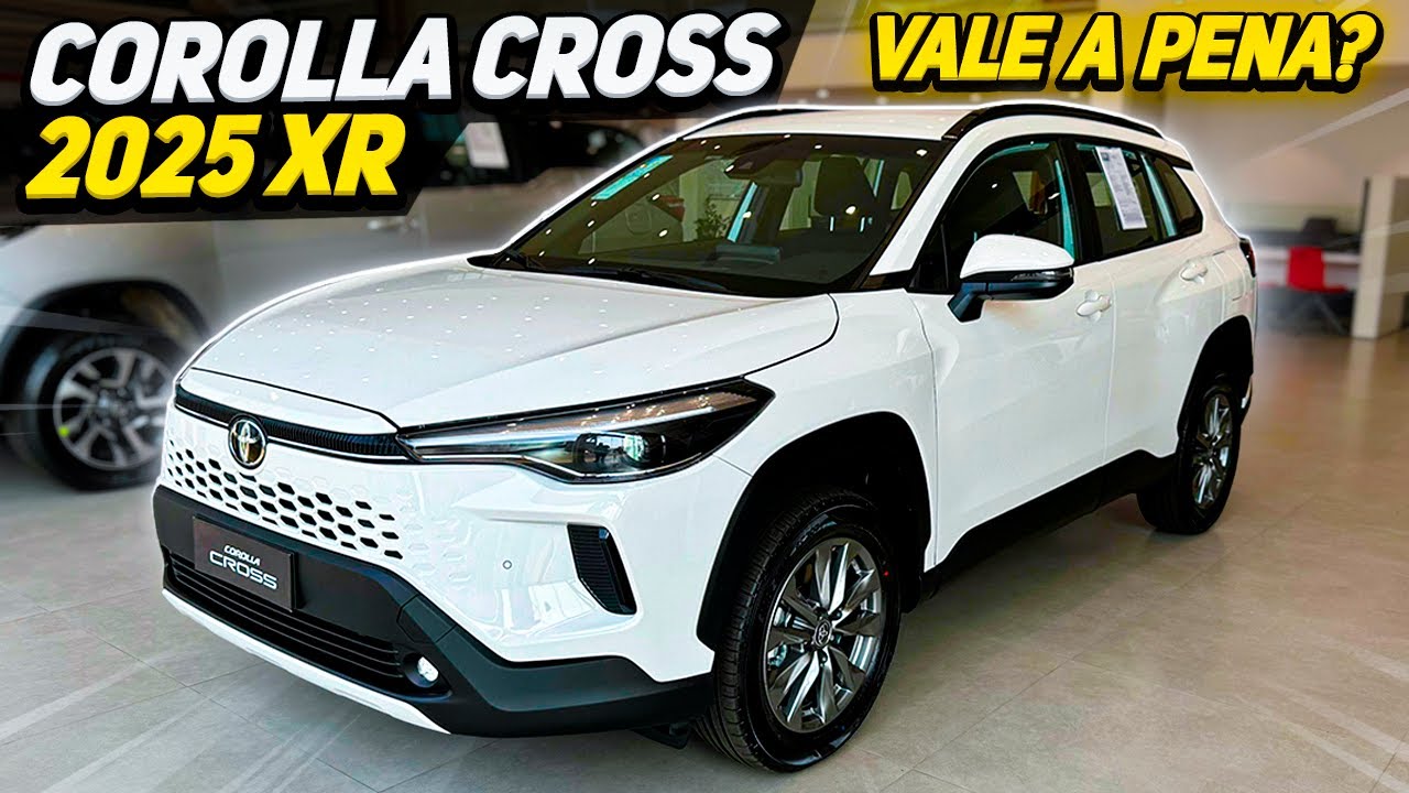 NOVO COROLLA CROSS XR 2025 - TUDO O QUE VOCÊ PRECISA SABER!
