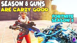 So He Actually Has Season 8 Guns 😱 Must Watch (Scammer Gets Scammed) Fortnite Save The World