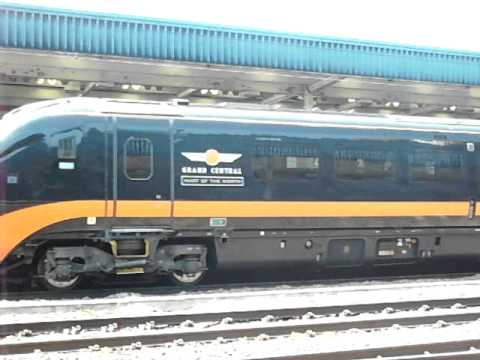 GC Grand Central DMU Class 180 107 Arriving Doncaster SouthBound
