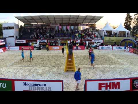 Moscow beach-volley Grand Slam 2014 Красильников Семенов