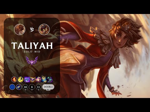 Taliyah Mid vs Ziggs - EUW Master Patch 12.21