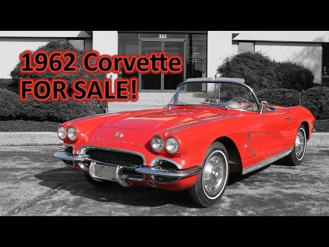 1962 Real Red Corvette For Sale! |SOLD|