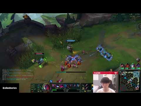 Faker with the 500 iq move to counter Karthus ult