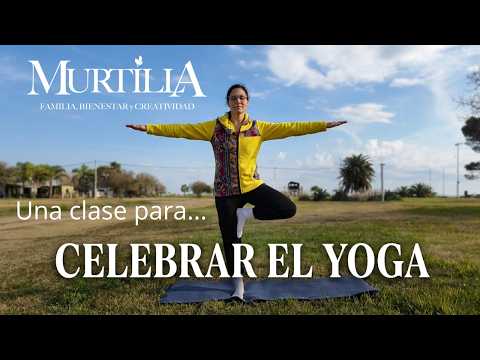 Una clase grabada para Celebrar el YOGA-Miramar de Ansenuza-Córdoba-Argentina