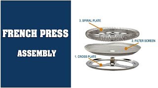 French Press Assembly and Filter Screen Replacement