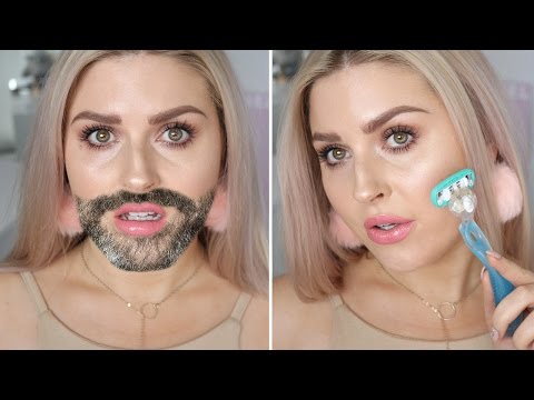 How To Remove Facial Hair At Home! ♡ Shaaanxo Video