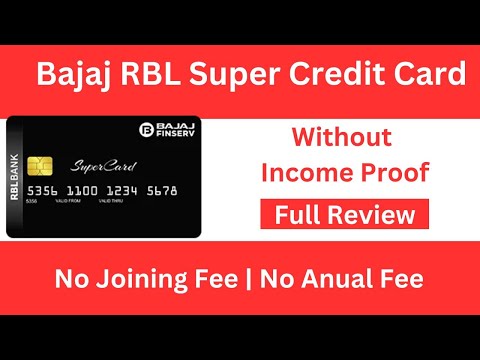 🔴 How to Apply Bajaj RBL Credit Card Without Income Proof | Full Review