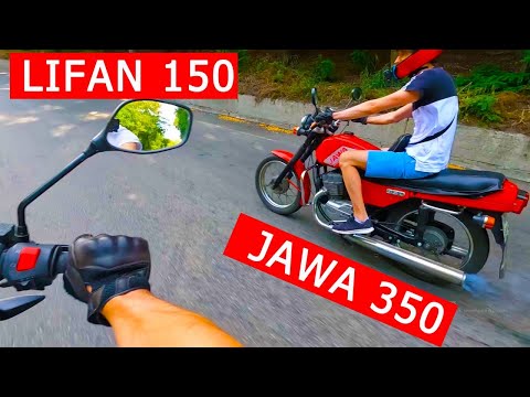 JAWA 638 VS LIFAN 150 #klokovgarage