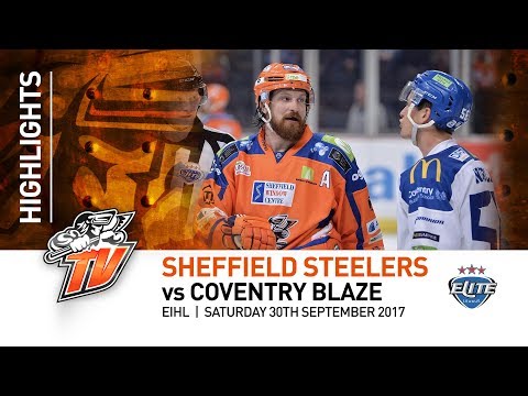 Sheffield Steelers v Coventry Blaze - EIHL - 30th September 2017