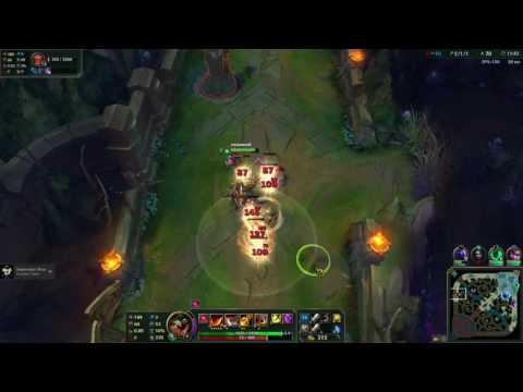 Full AD Renekton vs Pantheon [D2] 17-7-5