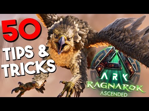 50 Tips Tricks You NEED To Know For RAGNAROK | ARK: Survival Ascended