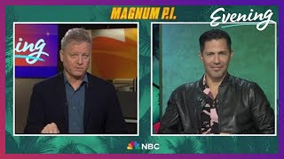 king5evening | Jay Hernandez parle de la cinquime saison de la srie Magnum P.I. (VO)