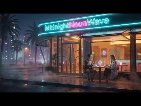 Neon Café Nights ☕ | MidnightNeonWave Chill Mix