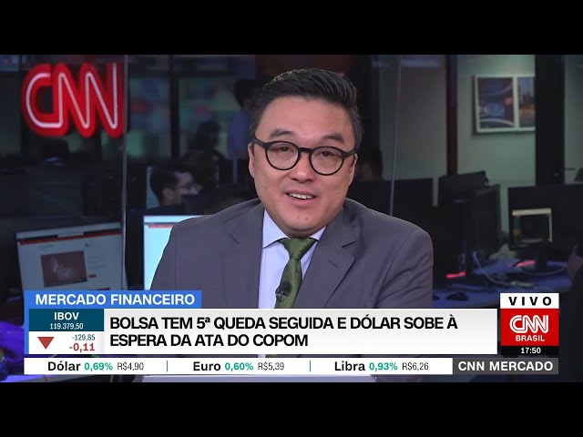 Ibovespa tem 5ª queda seguida | CNN MERCADO – 07/08/2023