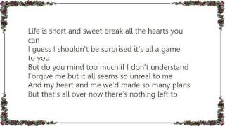 Charlie Louvin - I Just Don&#39;t Understand Lyrics