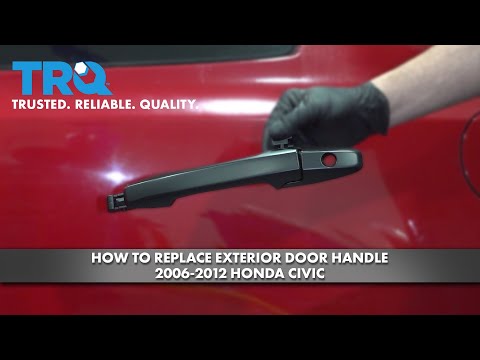 How To Replace Exterior Door Handle 2006-2012 Honda Civic