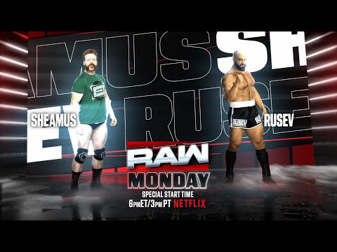 Sheamus vs Rusev | Raw June 30, 2025 (Part 1)