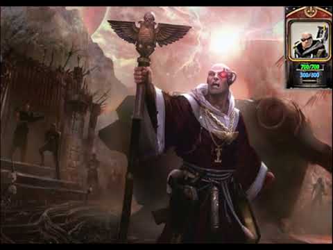 Dawn Of War 1 Missionary Quotes "From The Lightning, And The Tempest, Emperor Deliver Us"