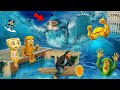 The End Of Los Santos Shin Chan Mega Tsunami Tornado Meteors Destroying Los Santos Gta 5