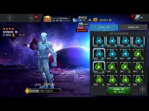 4-Star Iceman Level Up Video