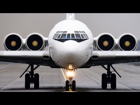 *RARE* Ilyushin IL-62 Amazing Engine Sound On Take Off, antonov, an225, il76, ukraine, raf, PILOT.