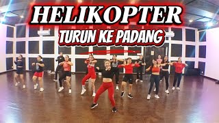 Download lagu HELICOPTER LANDS ON THE FIELD - VIRAL TIKTOK DANCE WORKOUT BY CHIKA HARIYONO mp3