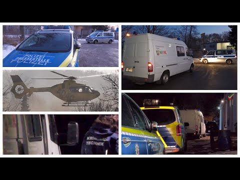 2024 01 19 - Schüsse! Ein Mann tot, zwei in Lebensgefahr - Mordkommission - Rettungshubschrauber