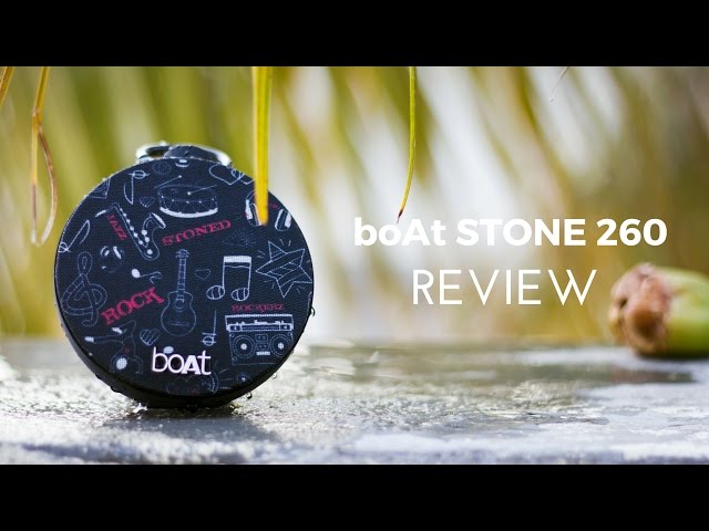 boAt Stone 260 Bluetooth Speaker Review