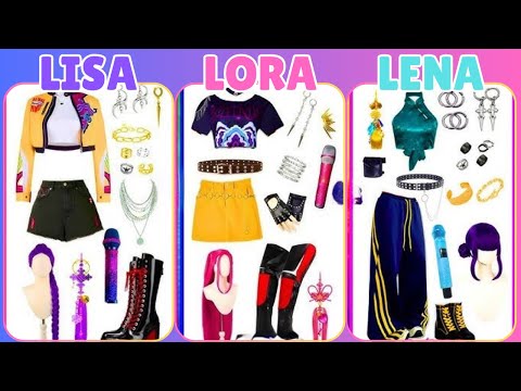 LISA, LORA OR LENA 😍💖😍( KPOP DEMON HUNTER EDITION) #rumi #cute #random    #trending #viral