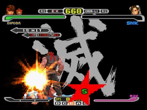 Capcom VS. SNK: Pro (PS1) Akuma, Evil Ryu [TAS]